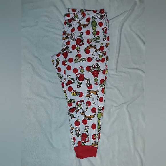 Dr. Seuss How The Grinch Stole Christmas Pajama Pants Adult 3X  Lightweight - Picture 1 of 6